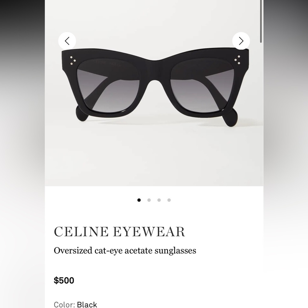 Celine Cat Eye Sunglasses